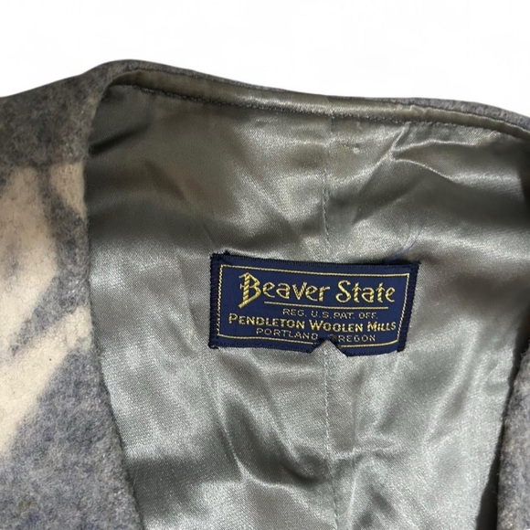 Vintage Pendleton Wool Southwestern Lined Vest Estimated S/M - Picture 2 of 7